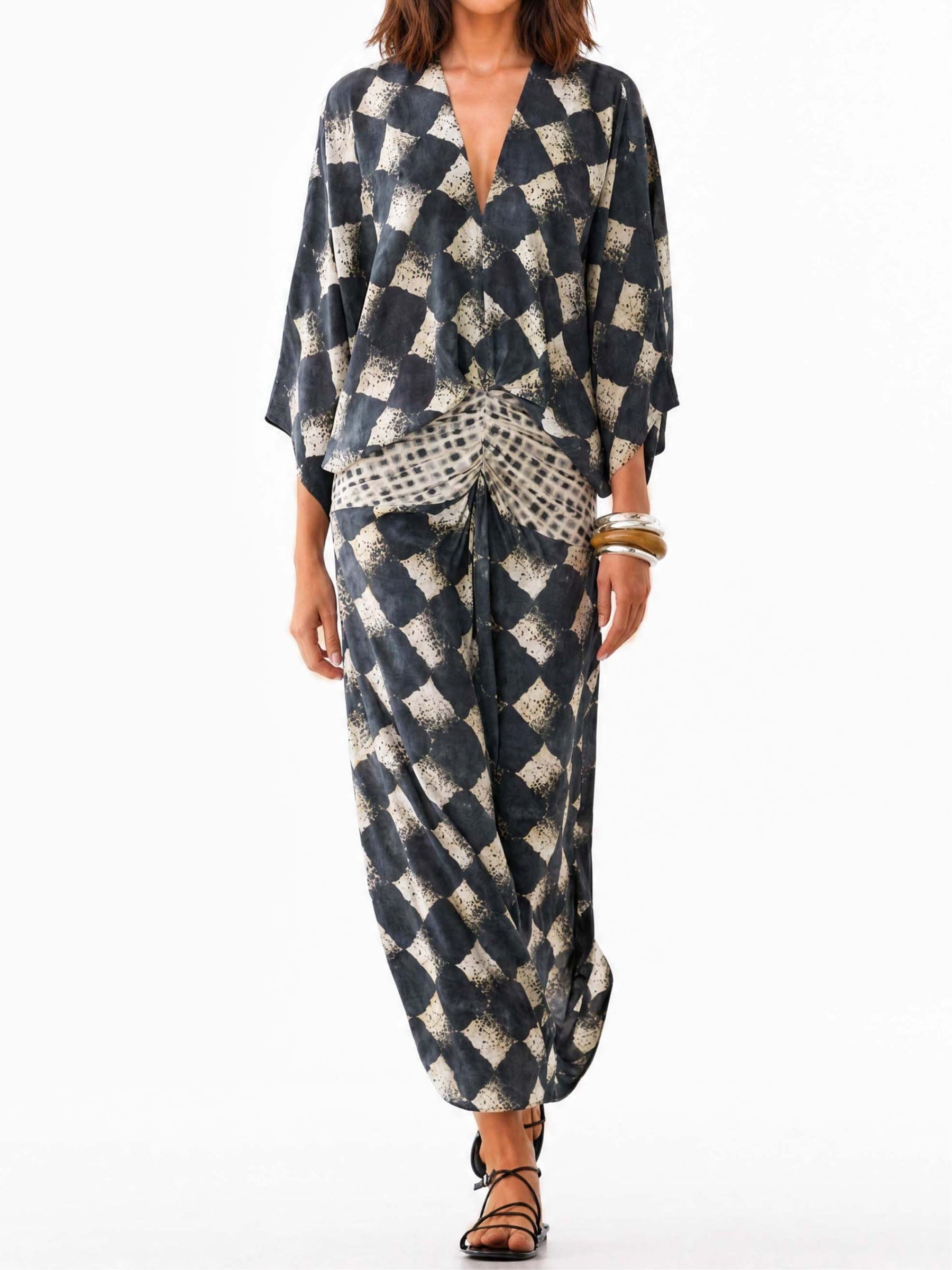 Maelia - Mediterranean Mosaic Dress