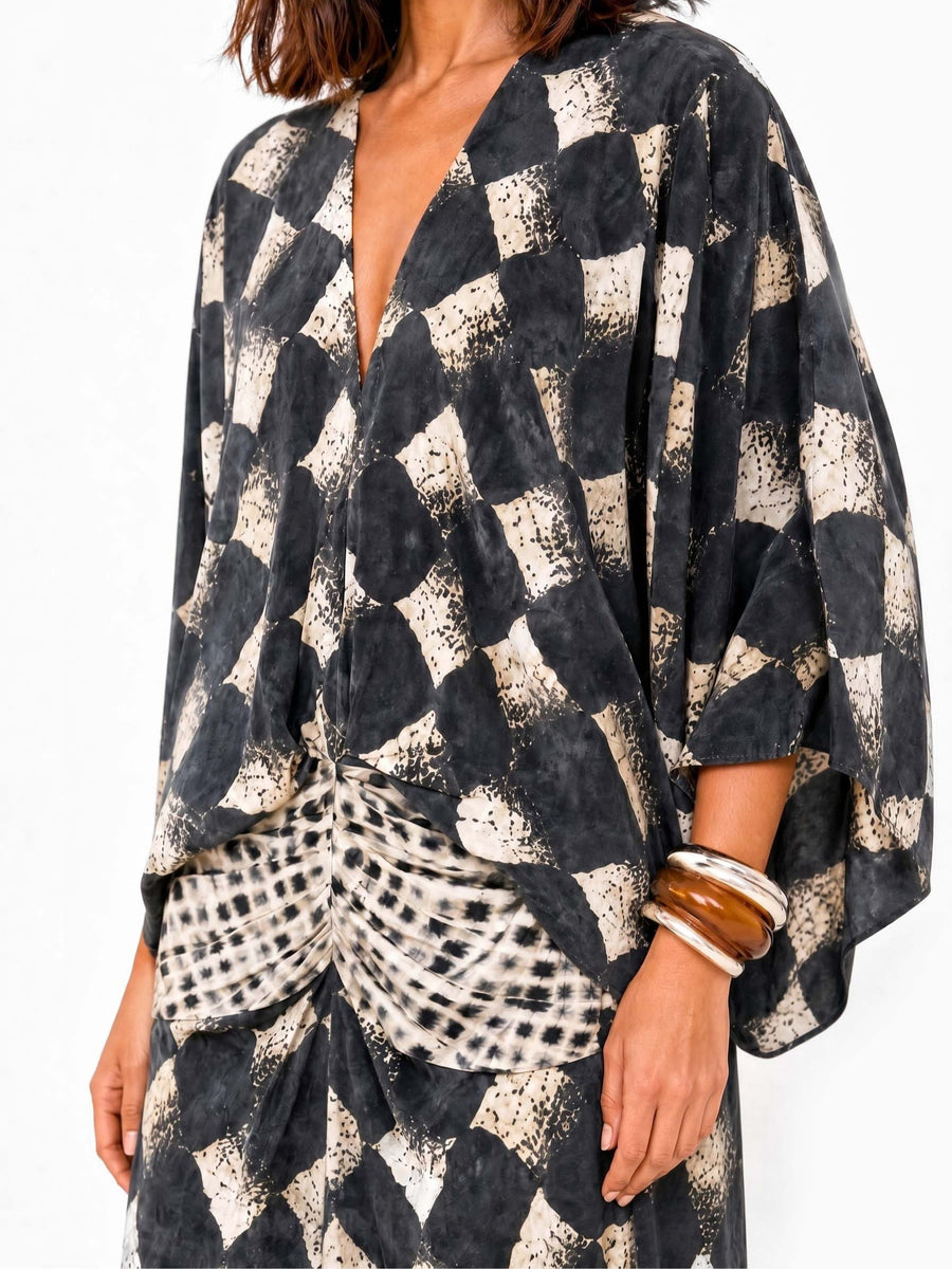 Maelia - Mediterranean Mosaic Dress