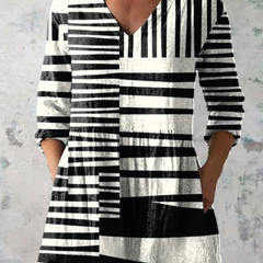 Black & White Stripe
