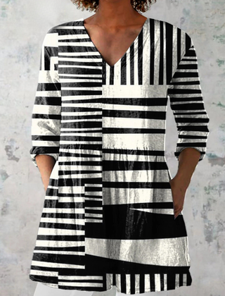 Black & White Stripe