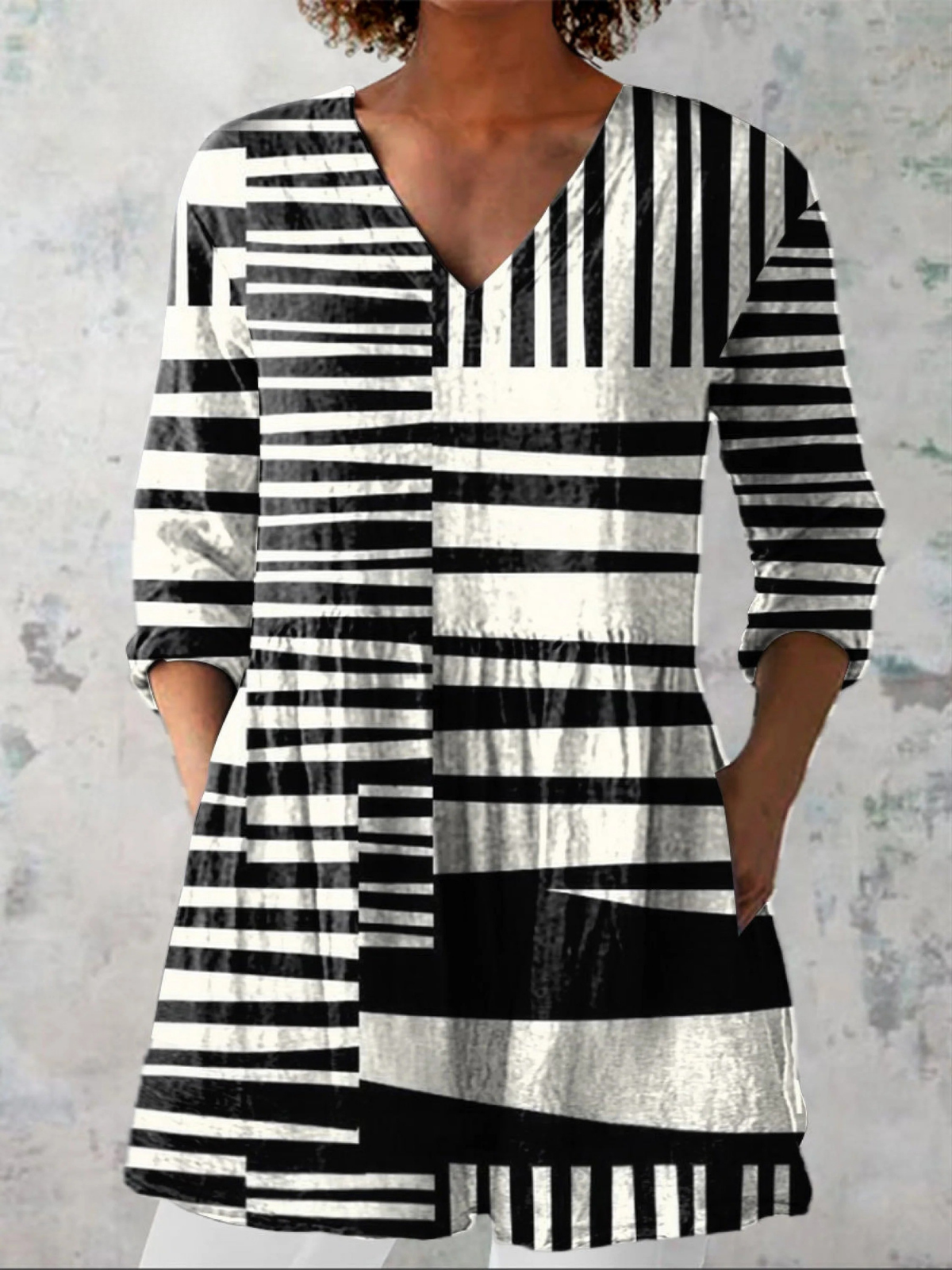 Black & White Stripe