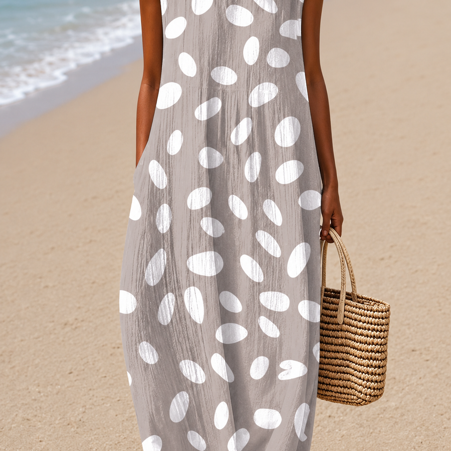Linda - Women’s Casual Sleeveless Dress