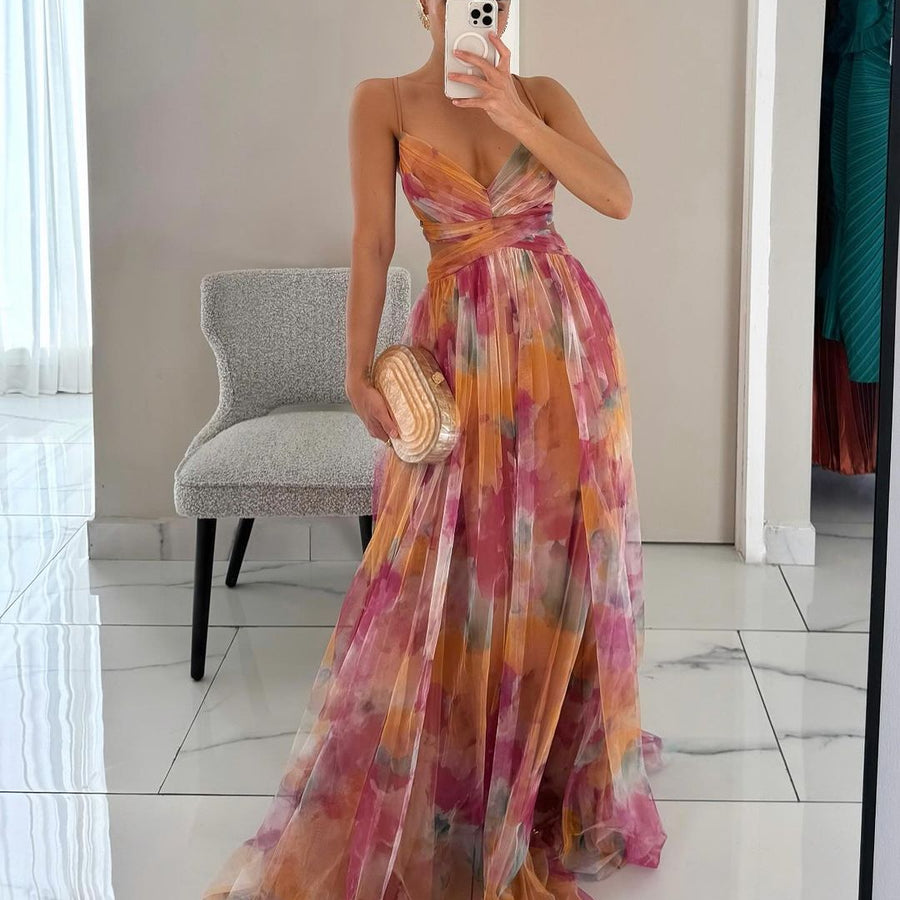 Madeline | Floral Maxi Dress for Effortless Elegance