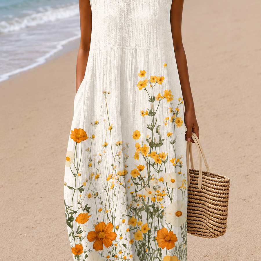 Carol - Women’s Casual Sleeveless Dress