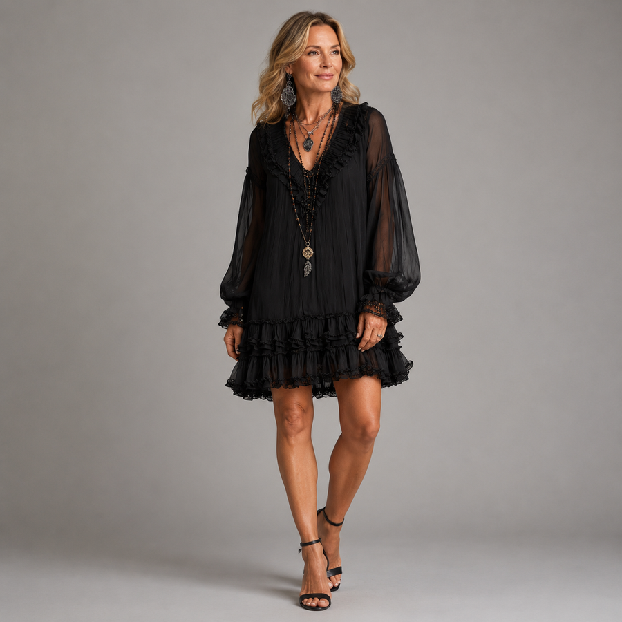 Oriella | Lightweight A-Line Mini Dress
