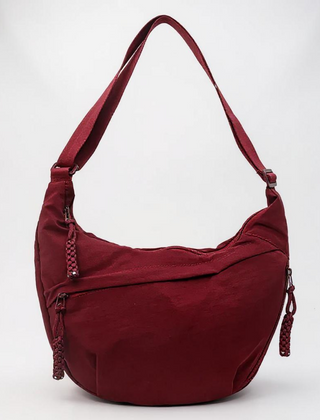 Aria | Elegant Shoulder Bag — Bordeaux