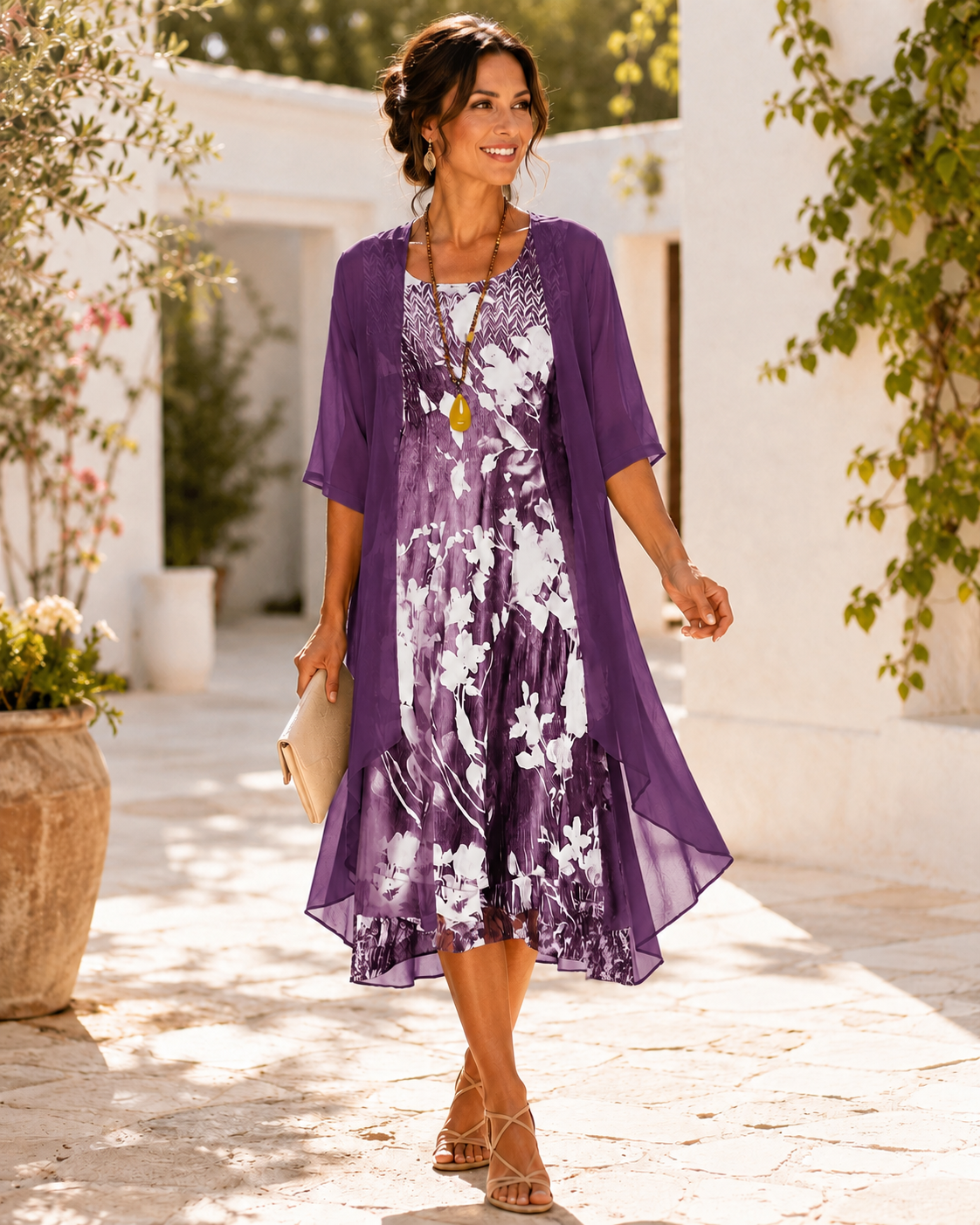 Olivia | Women's Breezy Two-Layer Dress