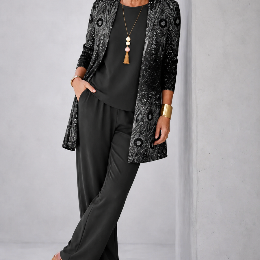 Hailey - Classic Elegance Three-Piece Set