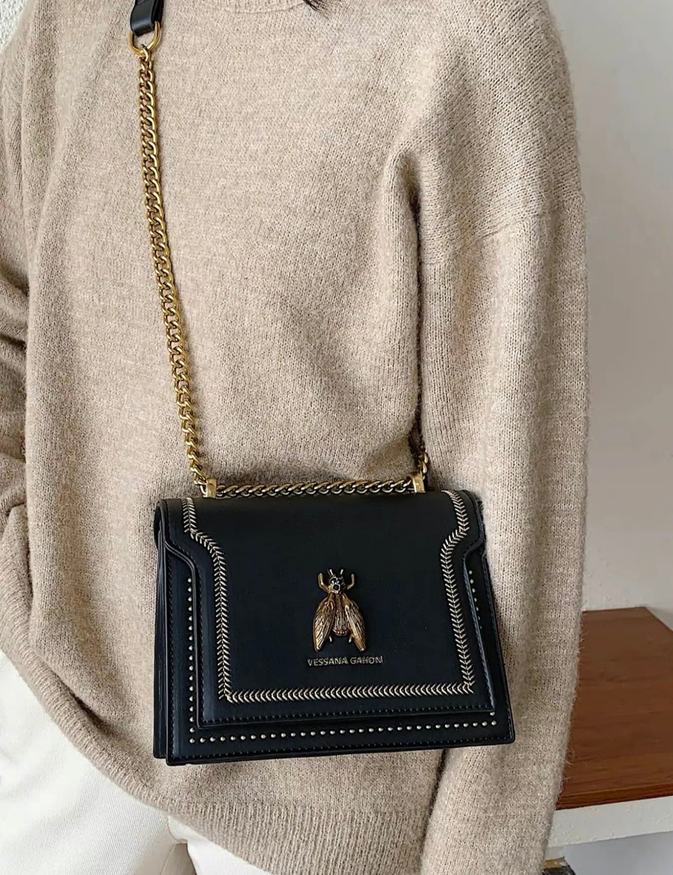 SIMONE™ - Timeless Luxury Chain Bag