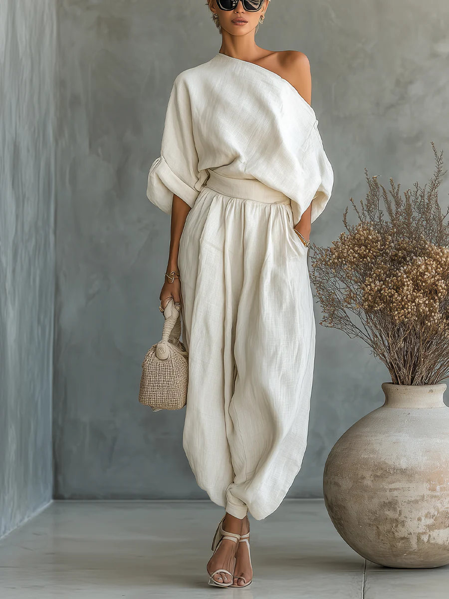 Mila | Off-Shoulder Two-Piece Set