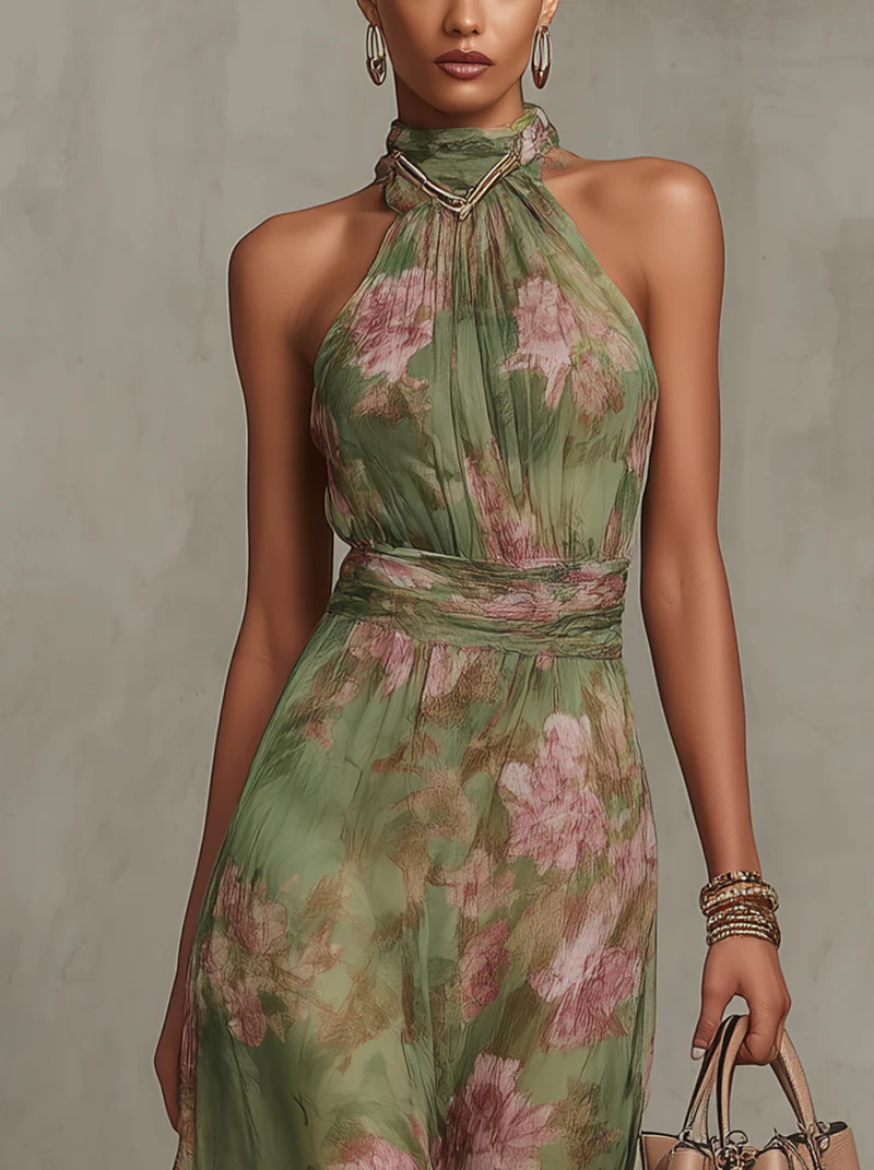 Aurora • Floral Maxi Dress
