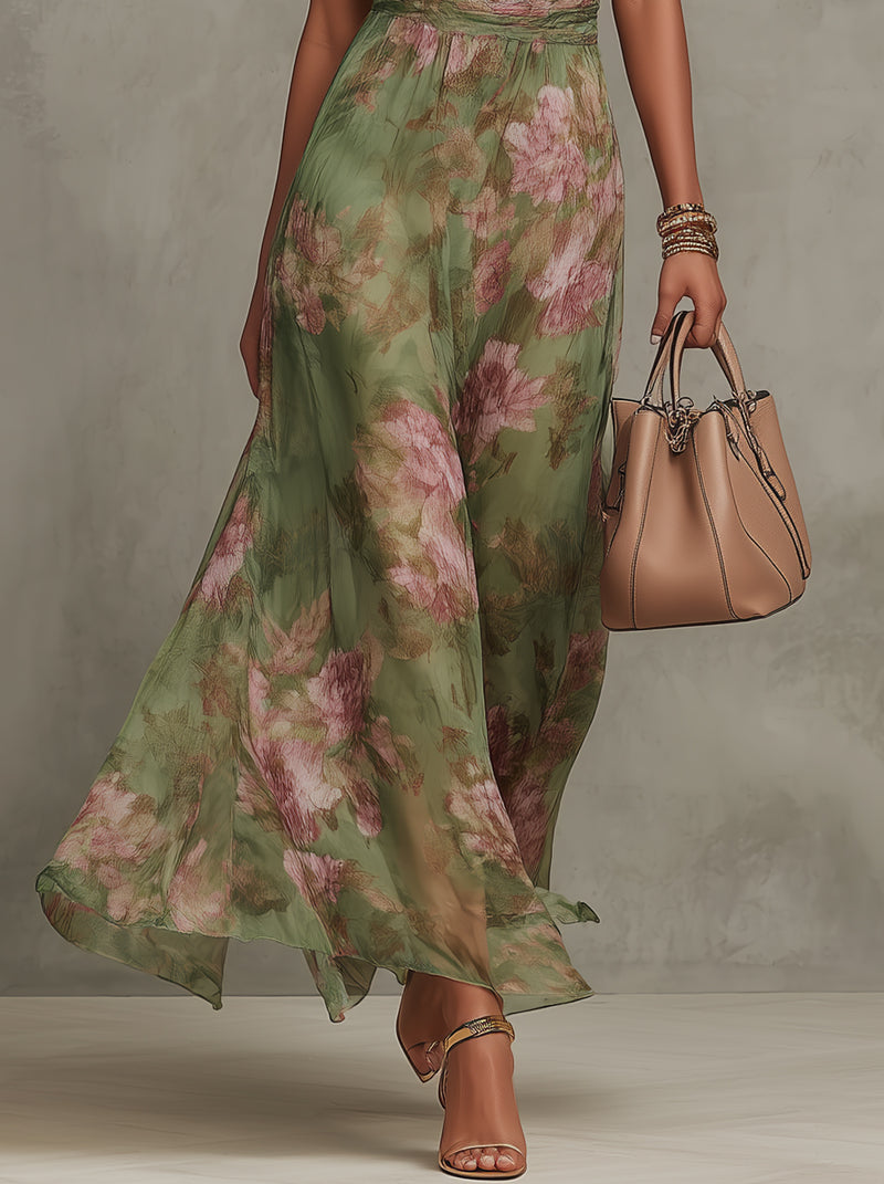 Aurora • Floral Maxi Dress