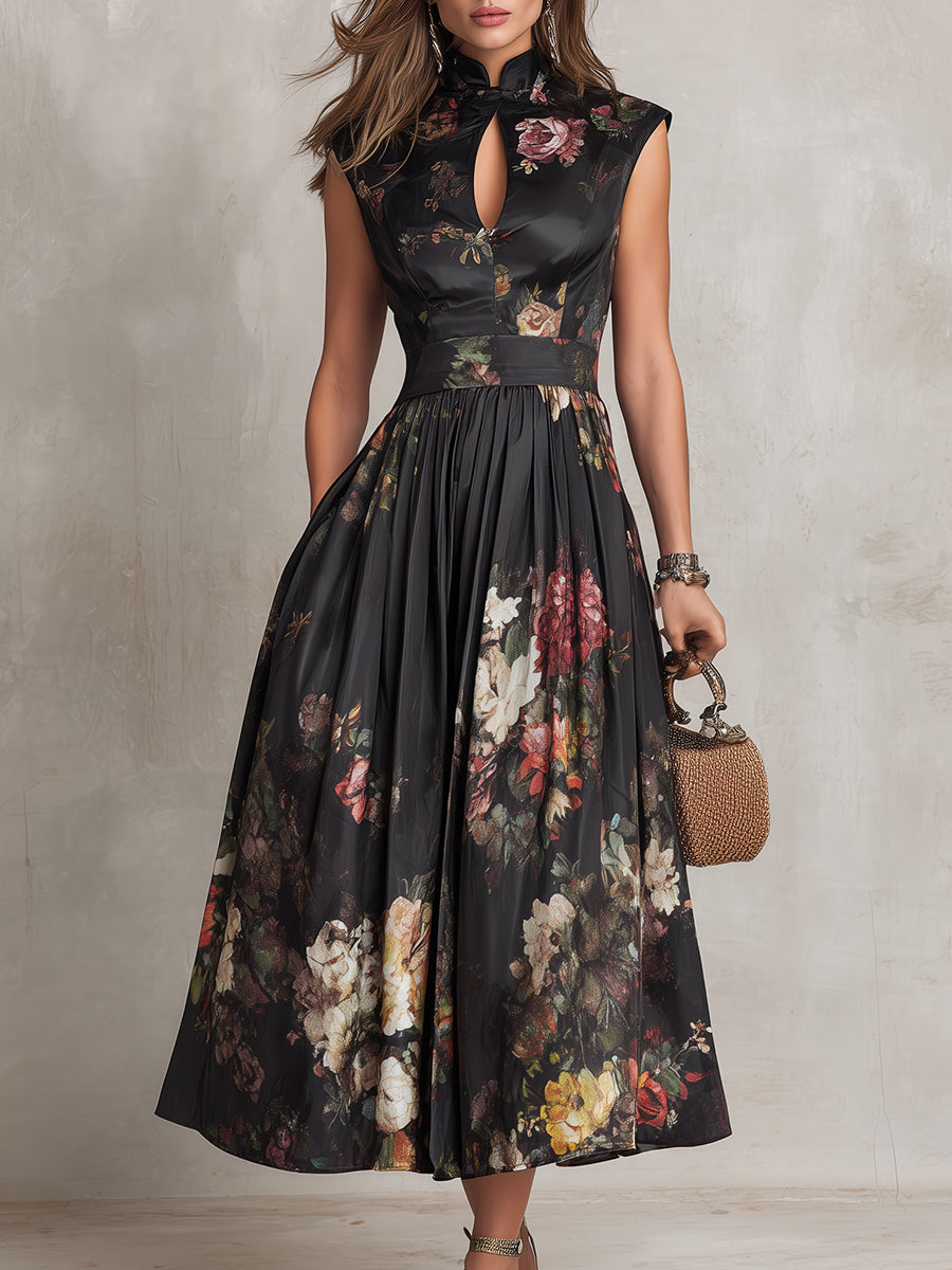 Sienna • Floral Midi Dress