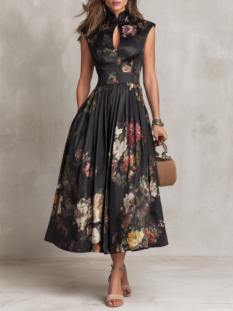 Sienna • Floral Midi Dress
