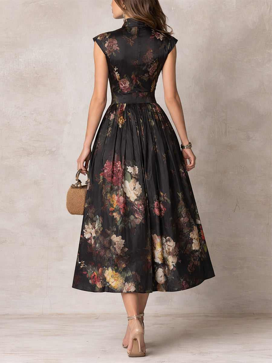 Sienna • Floral Midi Dress