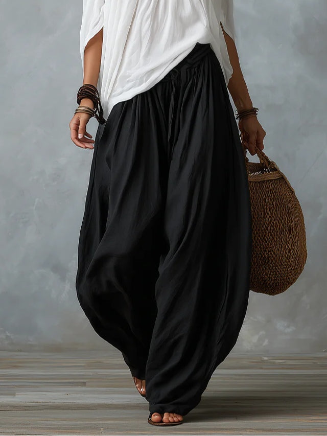 Luna - Off-Shoulder Set and Fluid Pants
