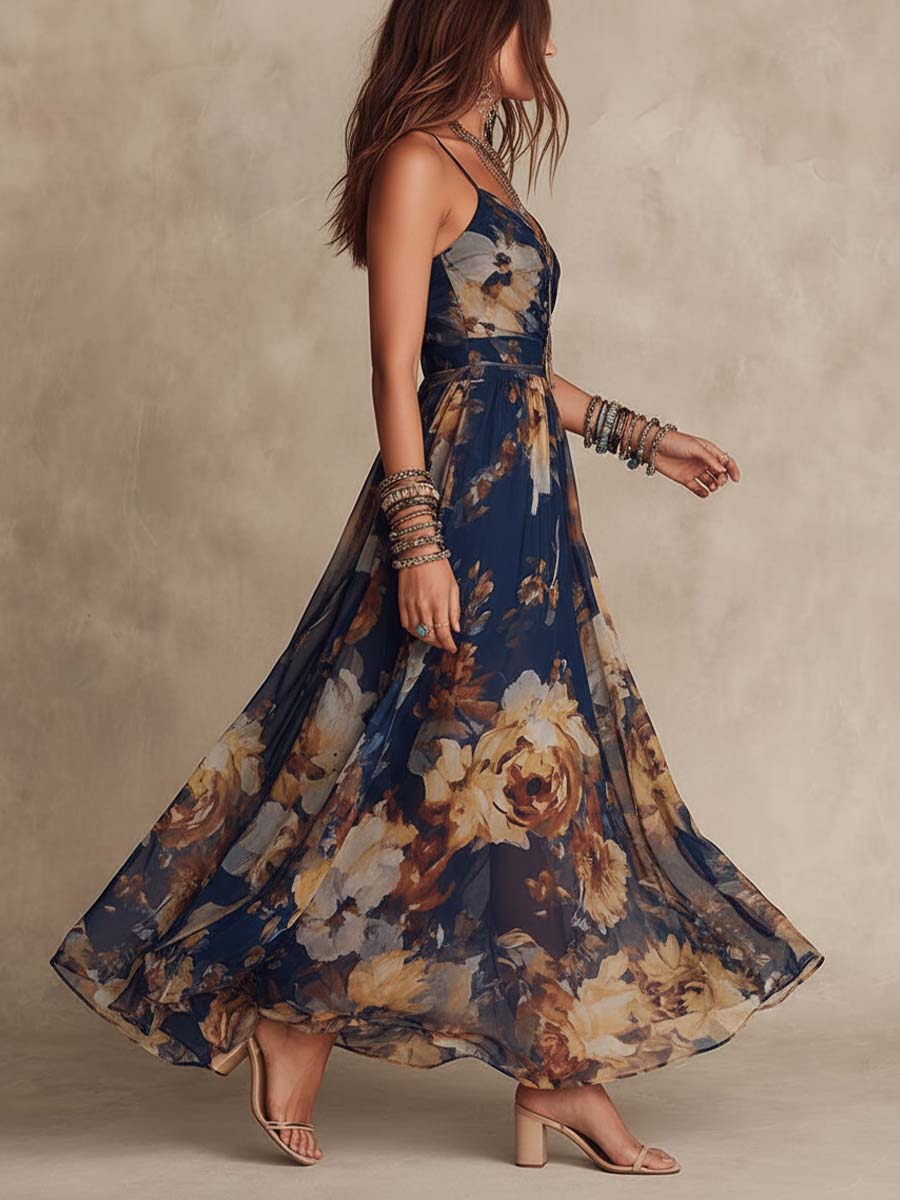 Deborah | Floral Maxi Dress