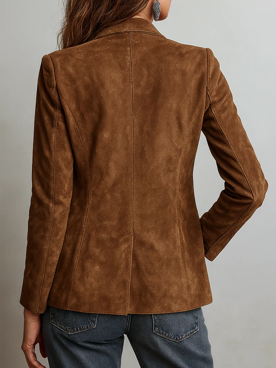 Millicent | Vintage Brown Blazer