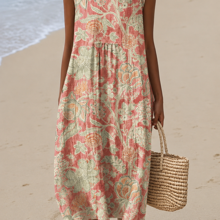 Beth™ Floral Midi Dress