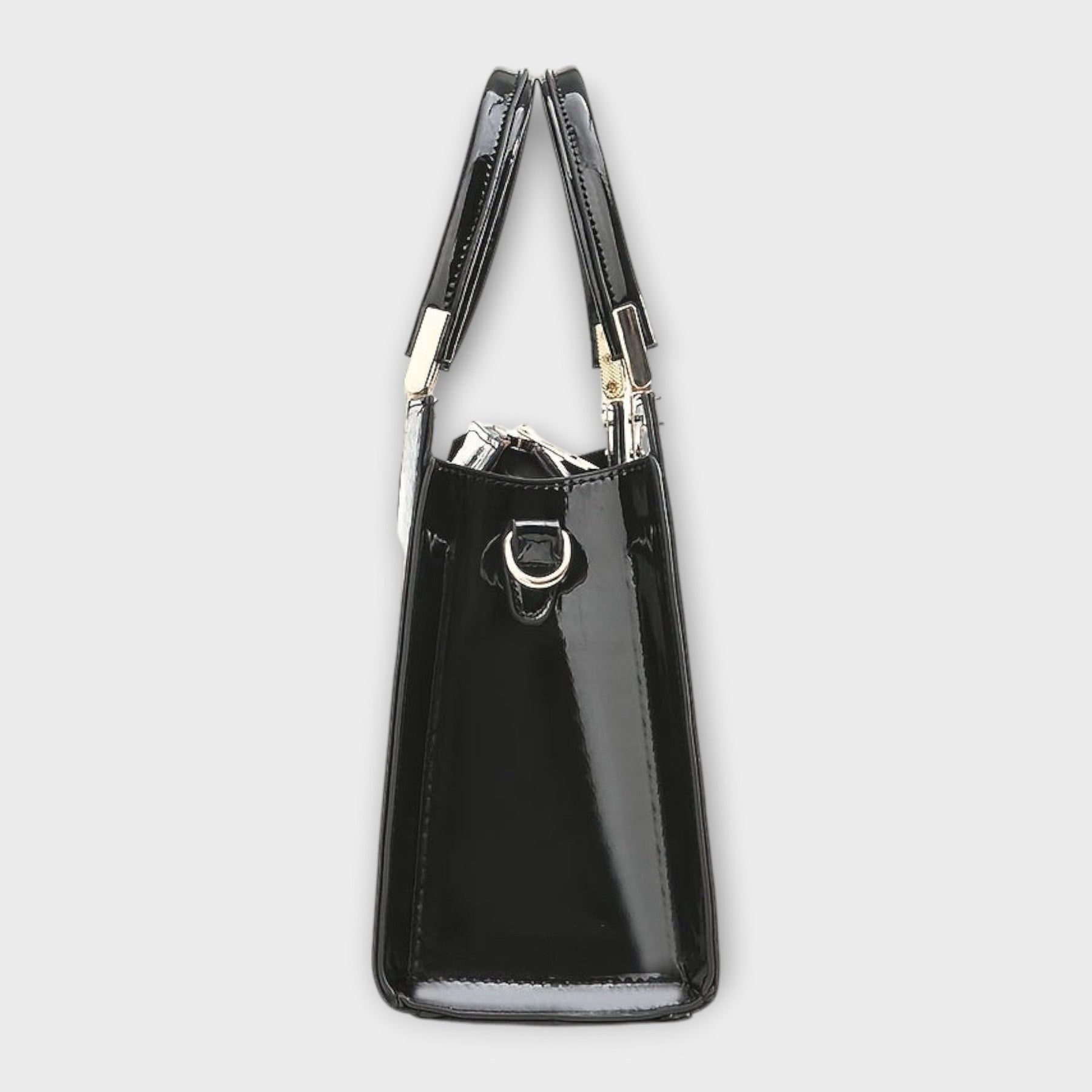 Maison Verdelle - Shiny Crocodile Skin Pattern Handbag