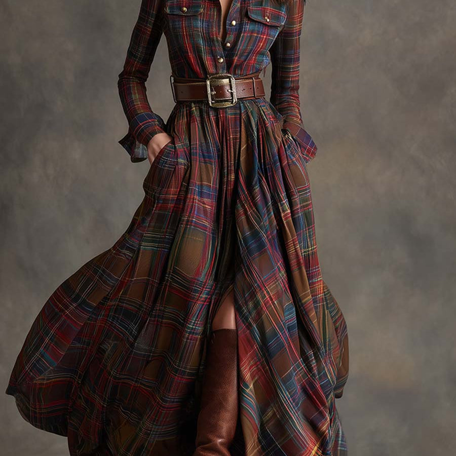 Louisa | Classic Refined Button-Up Dress