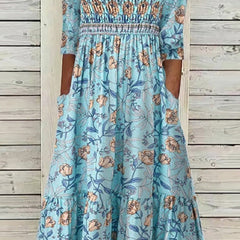 Sky Boho Floral