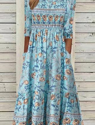 Sky Boho Floral