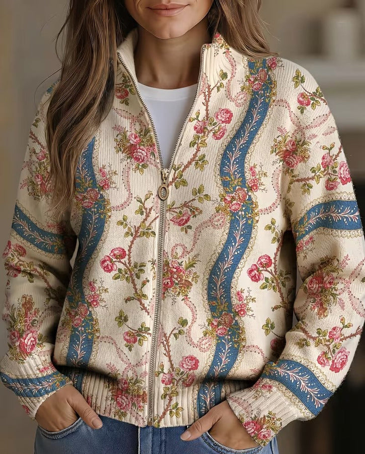 Eulalia™ | Climbing Rose Ribbon Cardigan