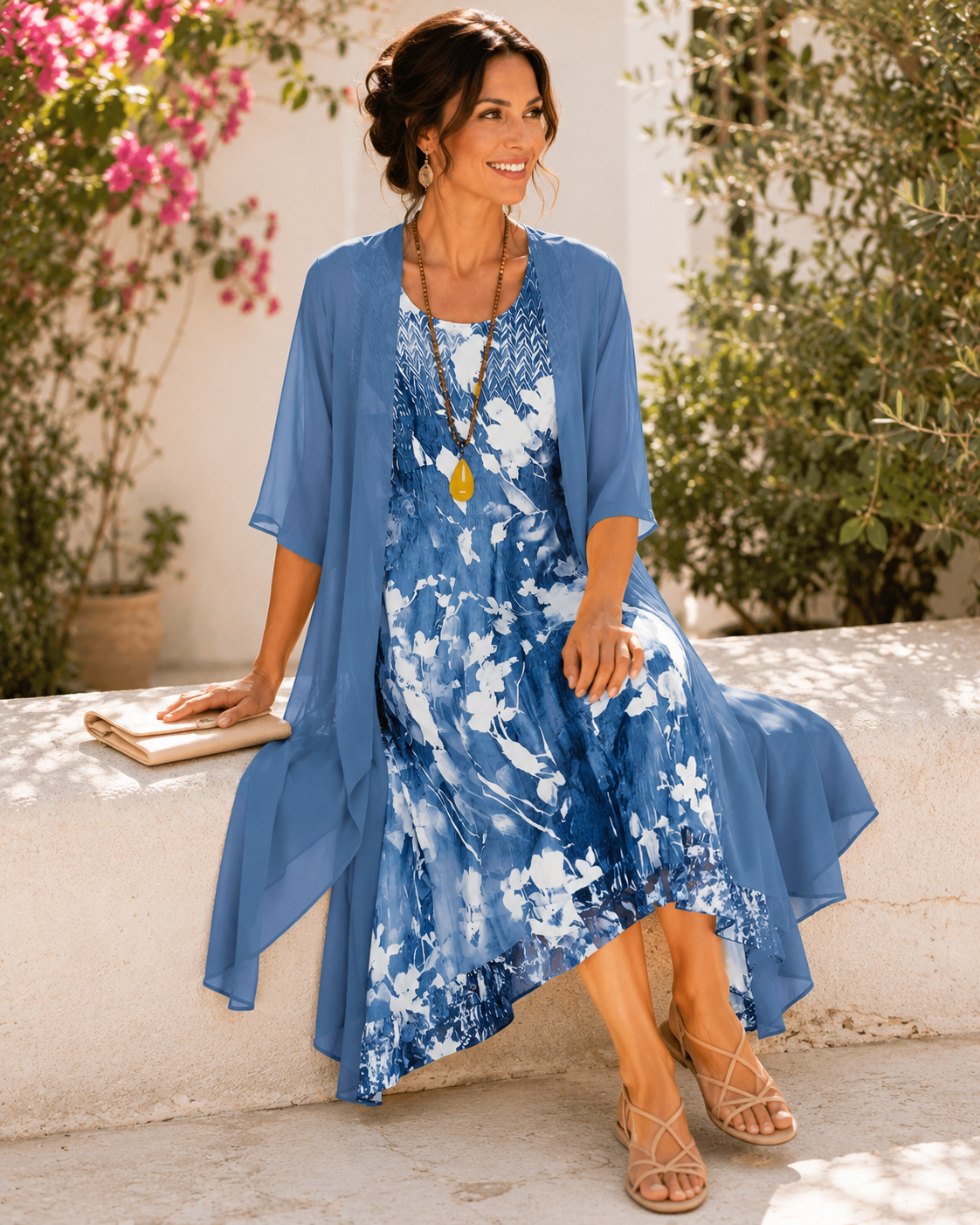 Olivia | Women's Breezy Two-Layer Dress
