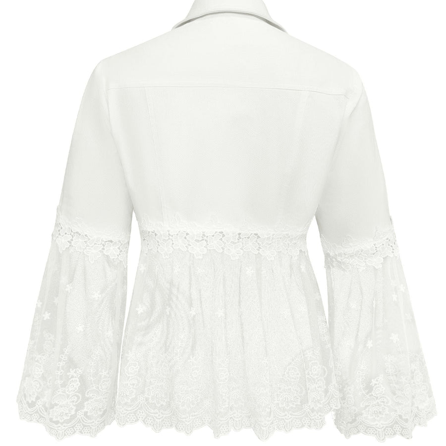 Sunnelace™ | Lace-Panel Jacket